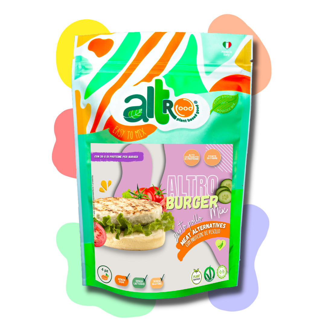 Burger vegetale gusto pollo